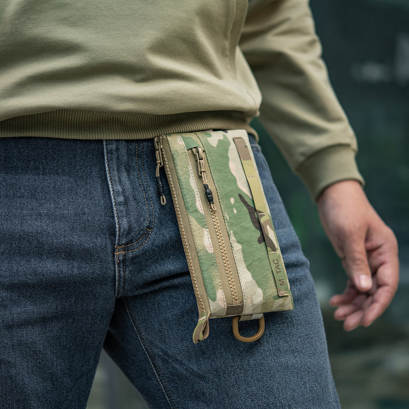 Load image into Gallery viewer, M-Tac Horizontal Wallet with Carabiner X-Pac Elite