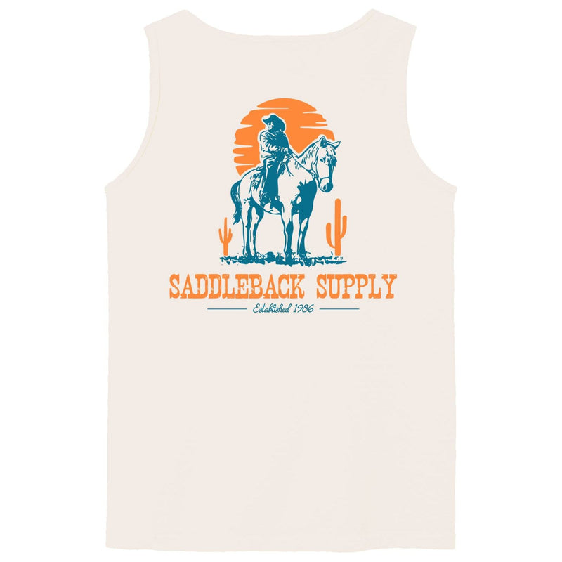 Load image into Gallery viewer, Cowboy & Trusty Steed Pigment Tank Top