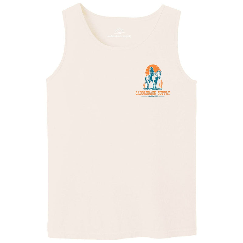 Load image into Gallery viewer, Cowboy & Trusty Steed Pigment Tank Top
