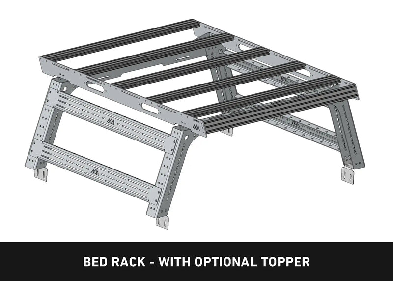 Load image into Gallery viewer, Jeep Gladiator Bed Rack - DRIFTR Topper (Add-on)