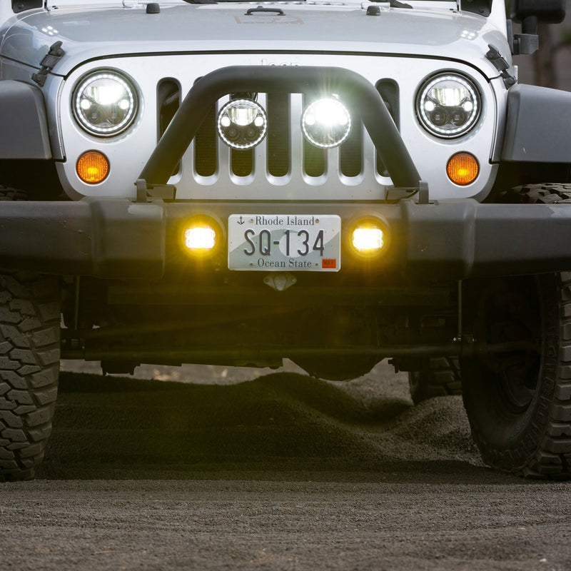 Load image into Gallery viewer, CR-Series Performance LED Fog Light Upgrade Kit - Jeep Wrangler JK, JL & Gladiator JT