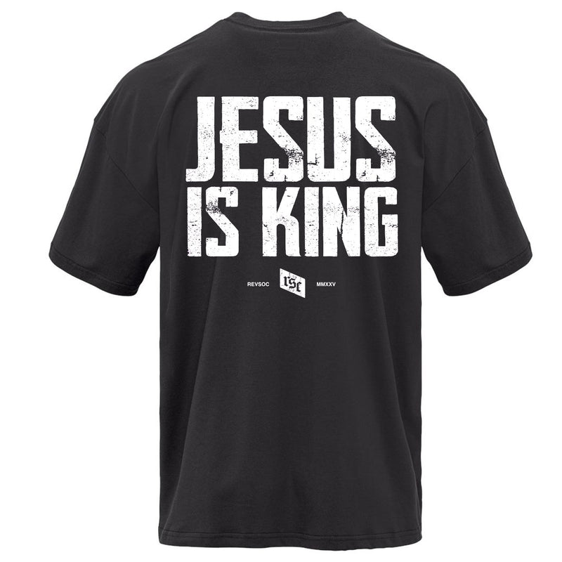Load image into Gallery viewer, Jesus Is King Heavyweight Men's T-Shirt