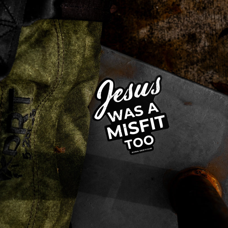 Load image into Gallery viewer, Jesus Was A Misfit Too Decal