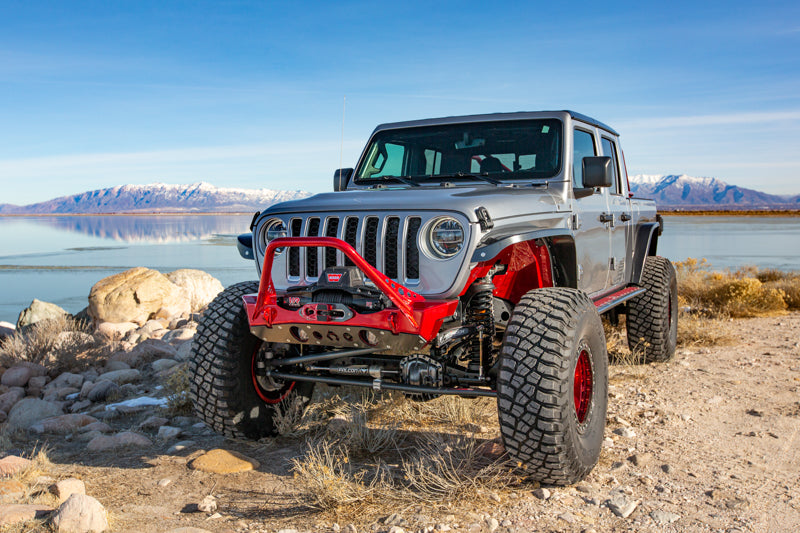 Load image into Gallery viewer, Nighthawk Stinger Front Bumper w- Aluminum Skid for JK, JL, & JT