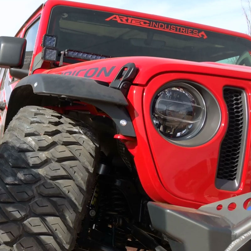 Load image into Gallery viewer, JL & JT Front Fender Chop Kit Brackets RUBICON