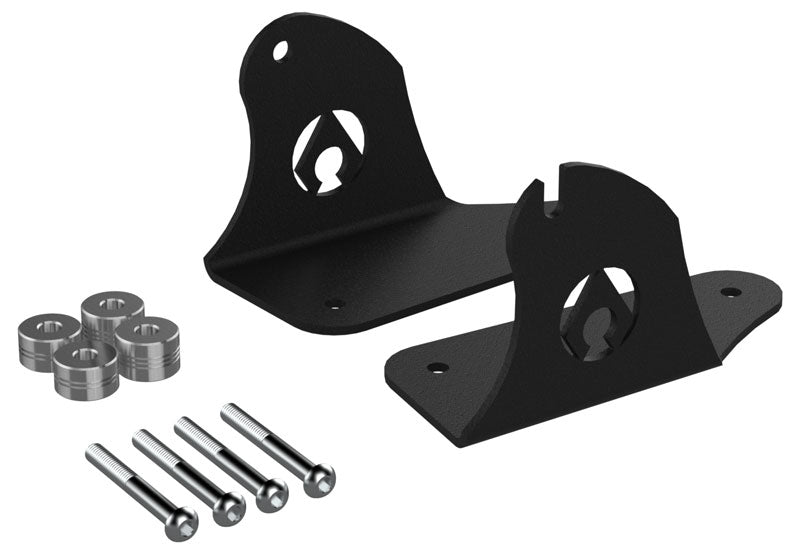 Load image into Gallery viewer, JL 50 inch LED Light Bar Mounts - Hood