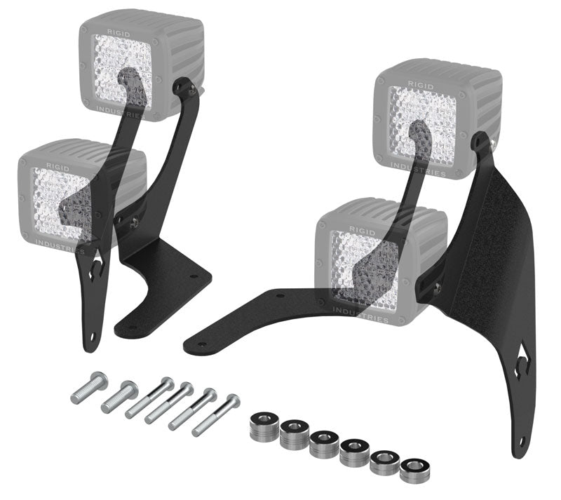 Load image into Gallery viewer, JL A-pillar Dual LED Cube Light Mounts