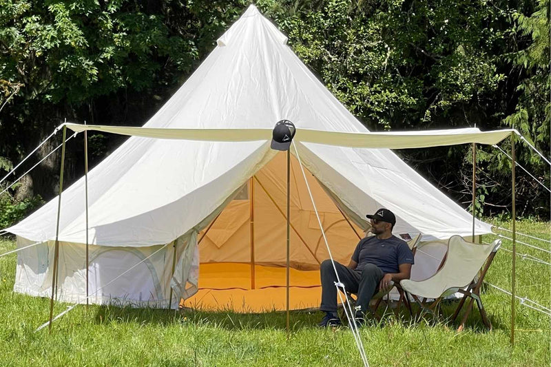 Load image into Gallery viewer, Bell Tent Awning | Entrance Canopy Cover