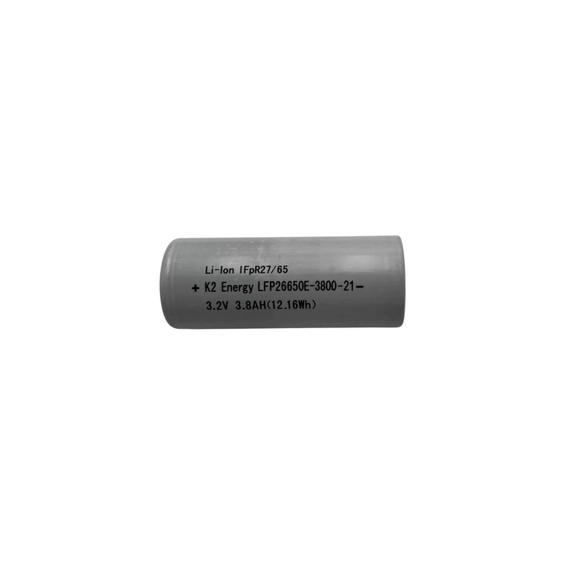 Load image into Gallery viewer, K2 26650 3.2V 3800mAh LiFePO4 Battery Cells