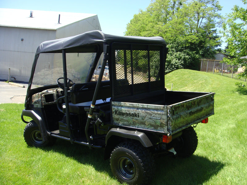 Load image into Gallery viewer, Kawasaki Mule 3000/3010 Trans - Vinyl Windshield/Top/Rear Combo