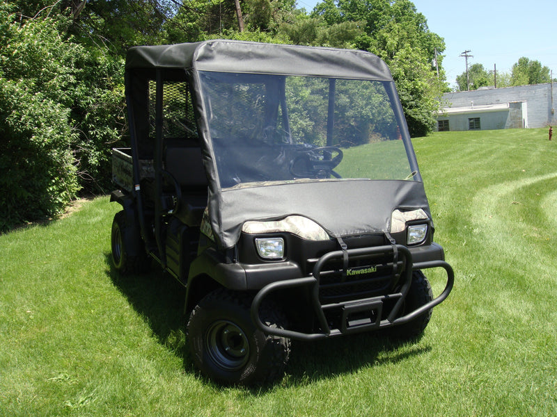 Load image into Gallery viewer, Kawasaki Mule 3000/3010 Trans - Vinyl Windshield/Top/Rear Combo