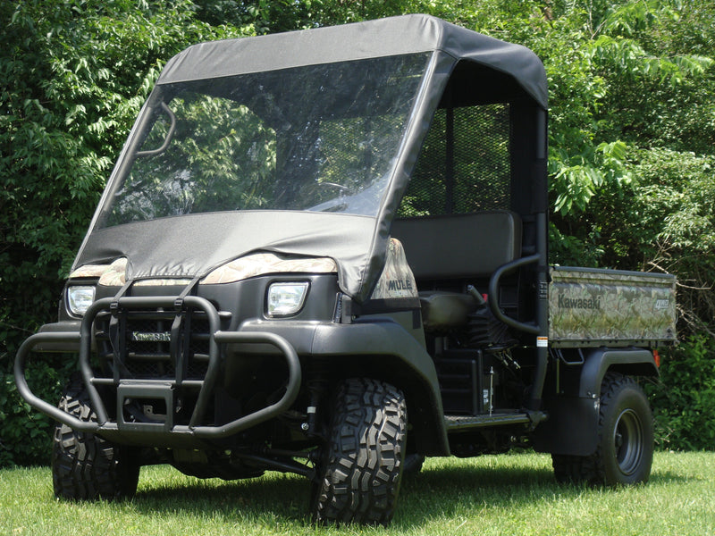 Load image into Gallery viewer, Kawasaki Mule 3000/3010 - Vinyl Windshield/Top/Rear Combo