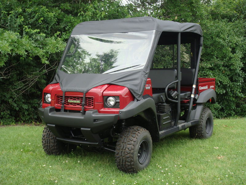 Load image into Gallery viewer, Kawasaki Mule 4000/4010 Trans - Vinyl Windshield/Top/Rear Combo