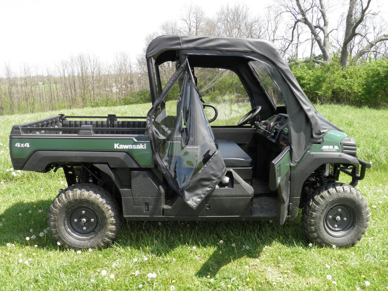 Load image into Gallery viewer, Kawasaki Pro FX - Full Cab Enclosure with Vinyl Windshield (Half Doors)