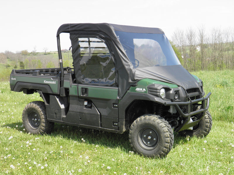 Load image into Gallery viewer, Kawasaki Pro FX - Full Cab Enclosure with Vinyl Windshield (Half Doors)