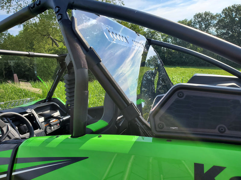 Load image into Gallery viewer, Kawasaki Teryx KRX - 1 Pc Lexan Back Panel w/Vent Option