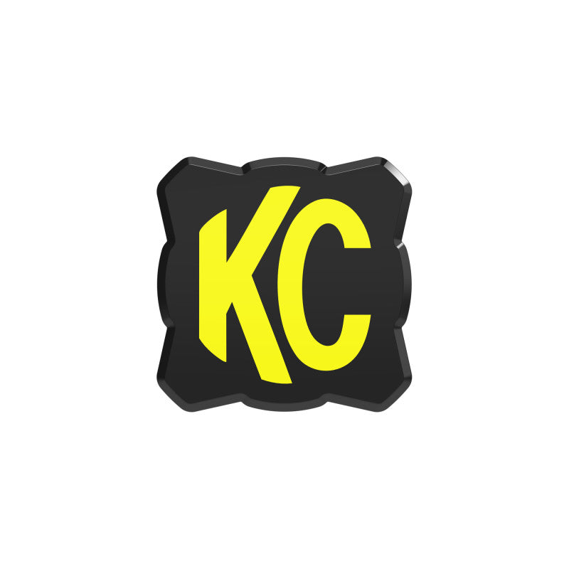 Load image into Gallery viewer, KC FLEX ERA 1 Light Cover - Black/Yellow KC Logo