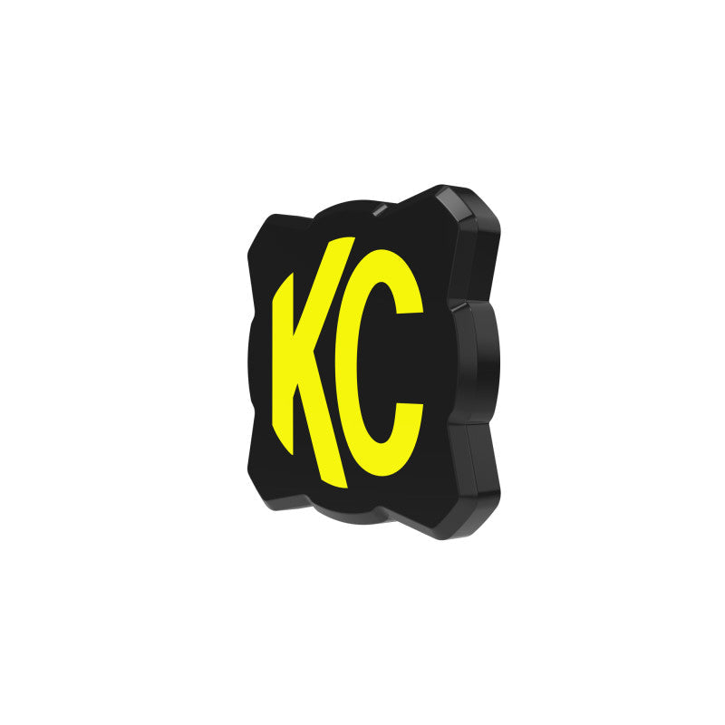 Load image into Gallery viewer, KC FLEX ERA 1 Light Cover - Black/Yellow KC Logo