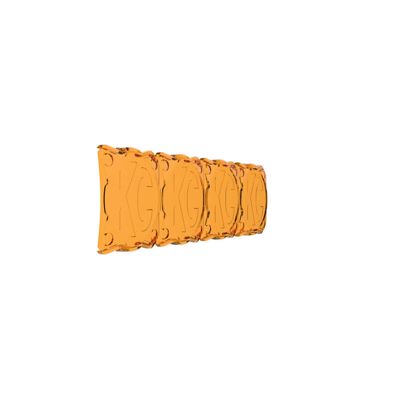 Load image into Gallery viewer, KC HiLiTES FLEX ERA LED Light Bar 10in. Light Shield - Amber (SHIELD ONLY)