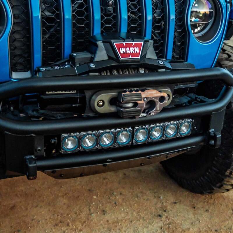 Load image into Gallery viewer, KC HiLiTES FLEX ERA LED Light Bar Bezel Kit for 10in. Segments - Blue