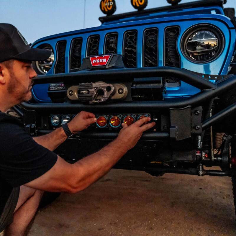 Load image into Gallery viewer, KC HiLiTES FLEX ERA LED Performance Yellow Combo Lens for Light Bars