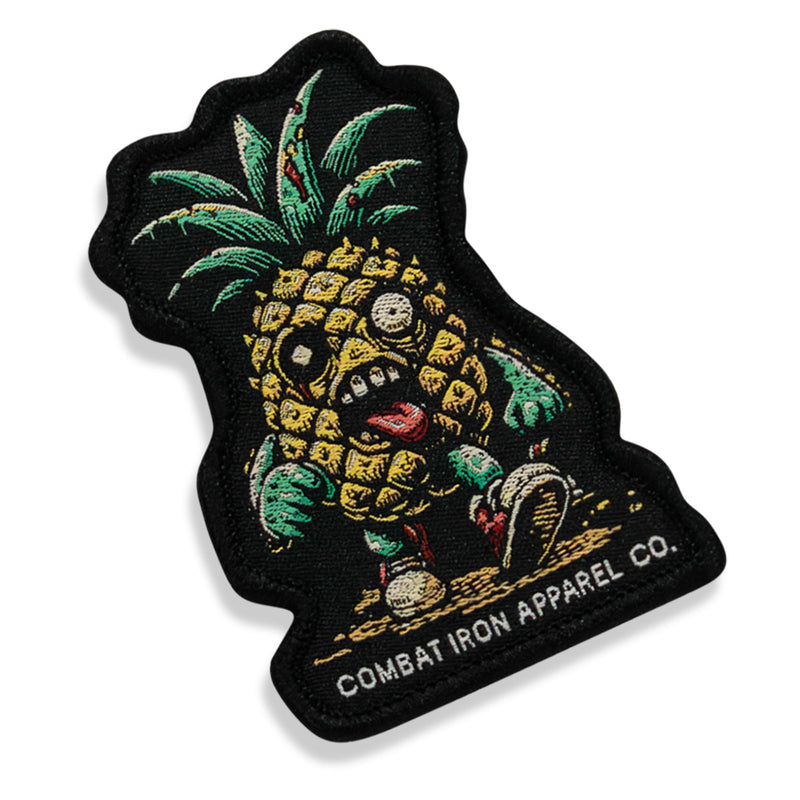 Load image into Gallery viewer, Kill Bad Vibes Pineapple Man Velcro Patch