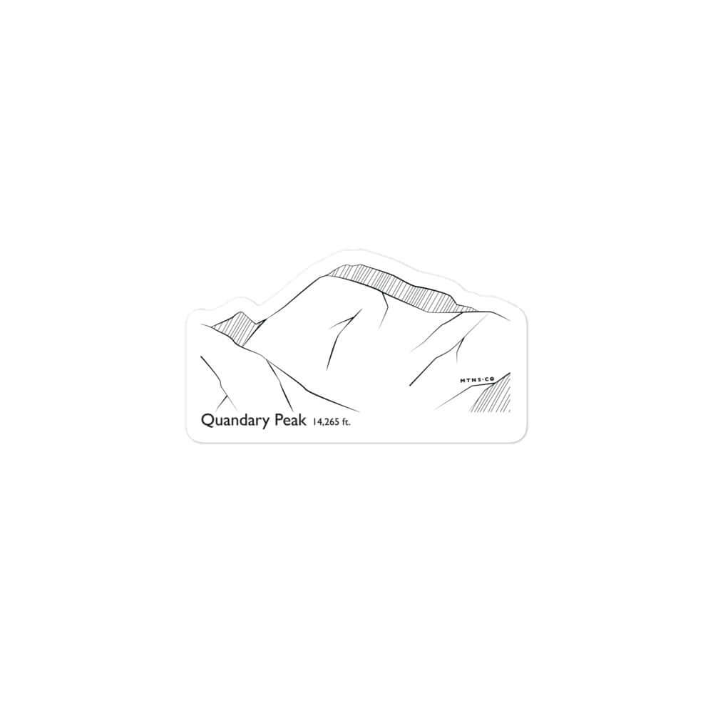 Quandary Peak Sticker