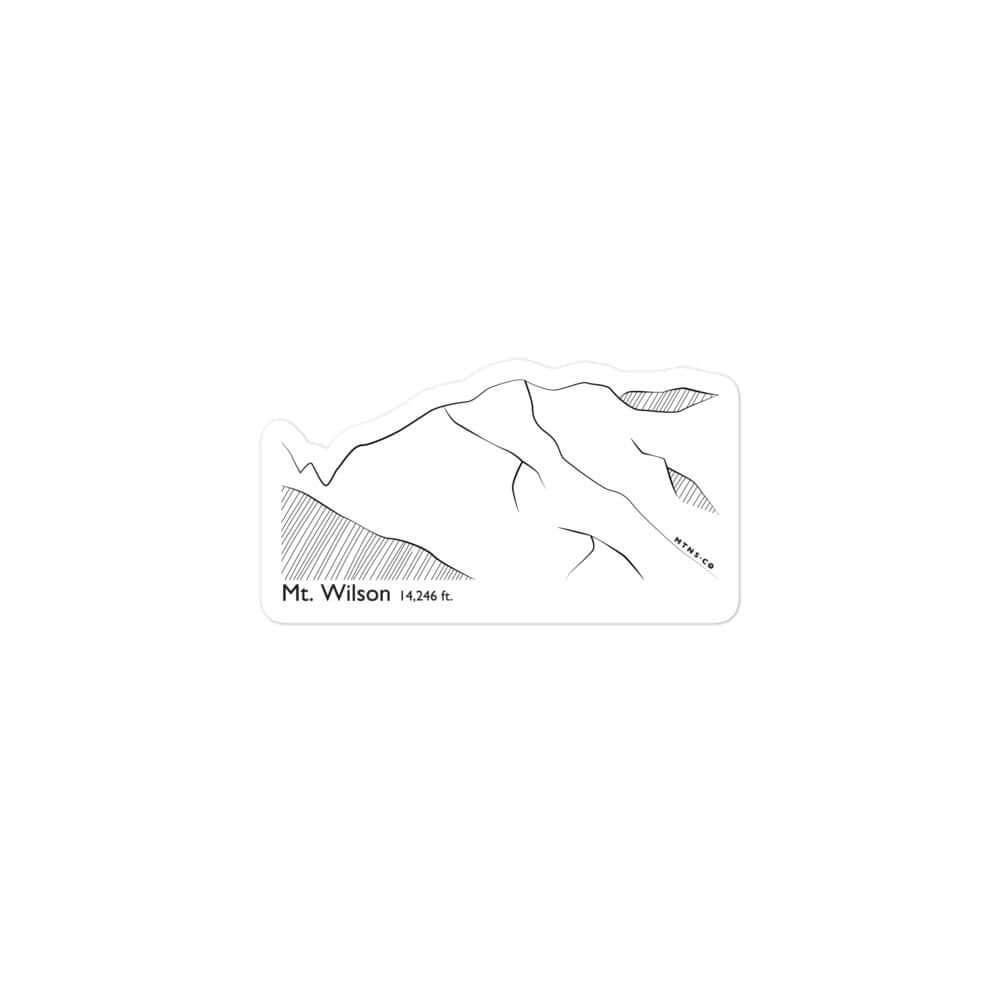 Mt Wilson Sticker