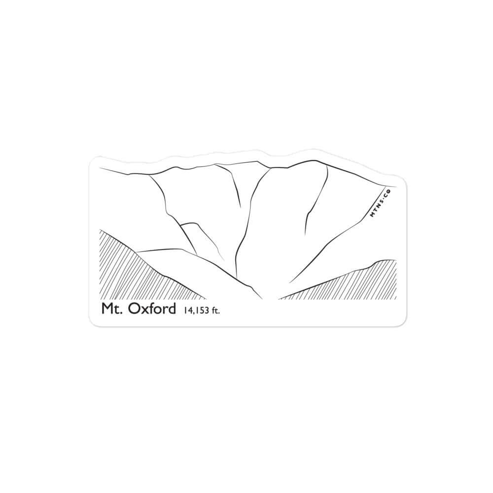 Mt Oxford Sticker