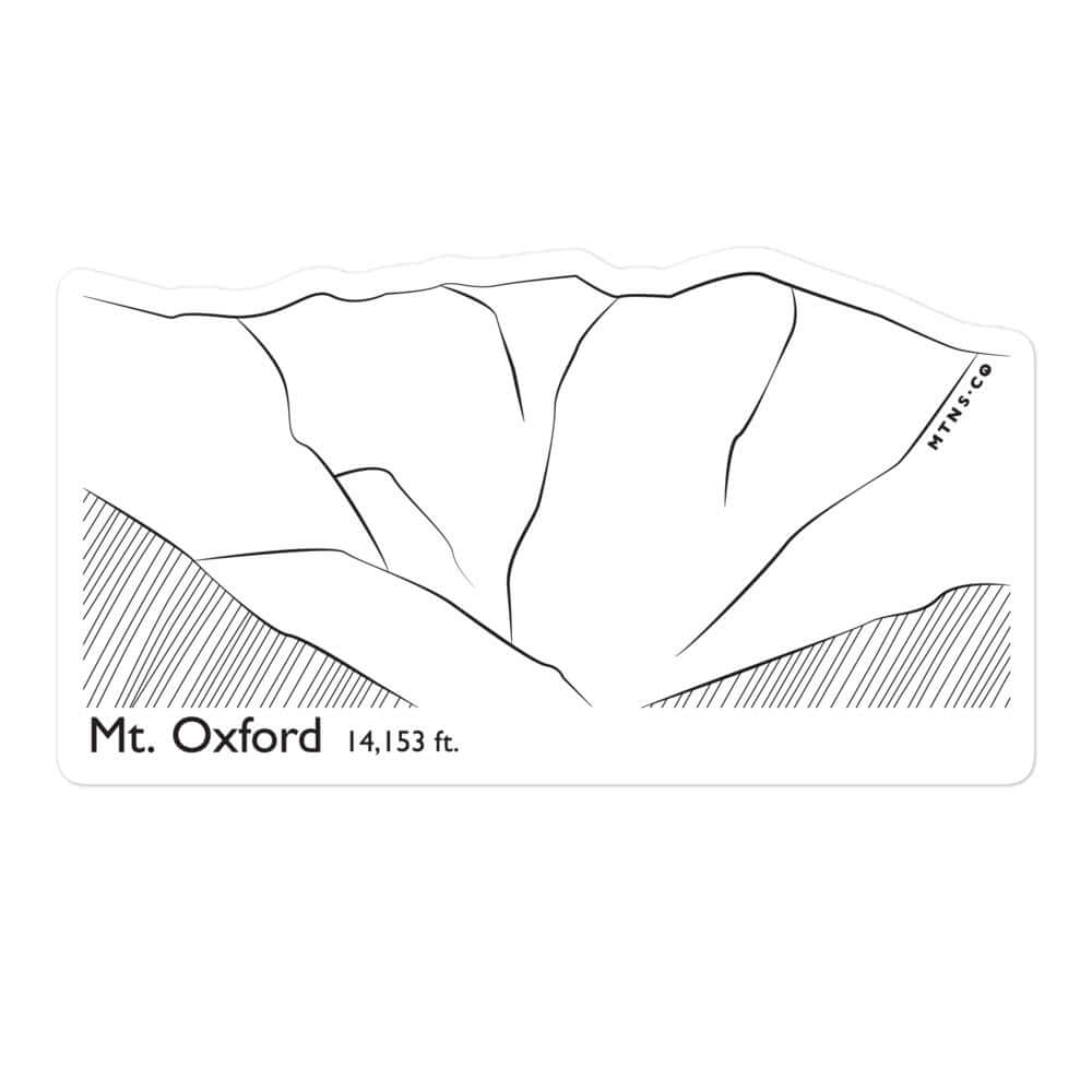Mt Oxford Sticker