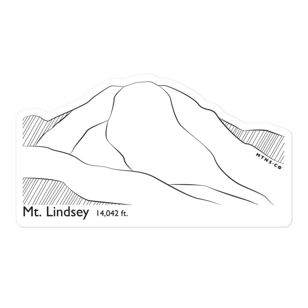 Mt Lindsey Sticker