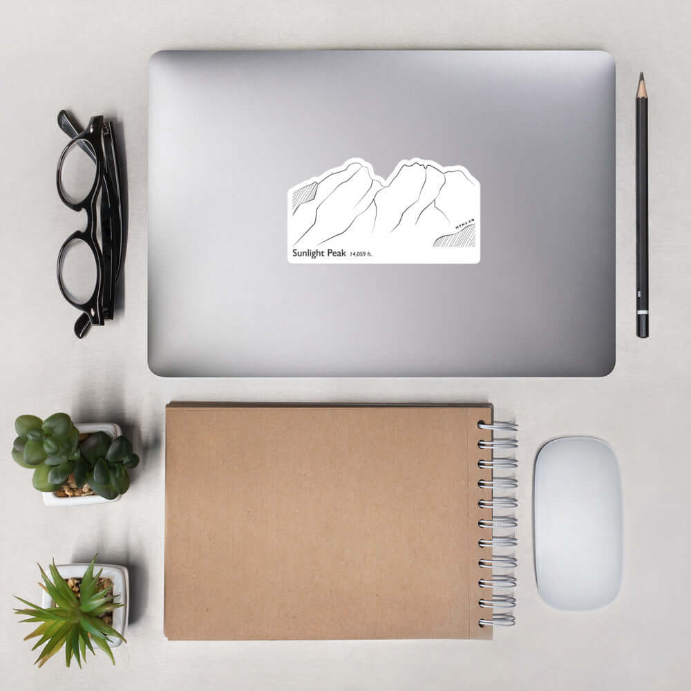 Sunlight Peak Sticker