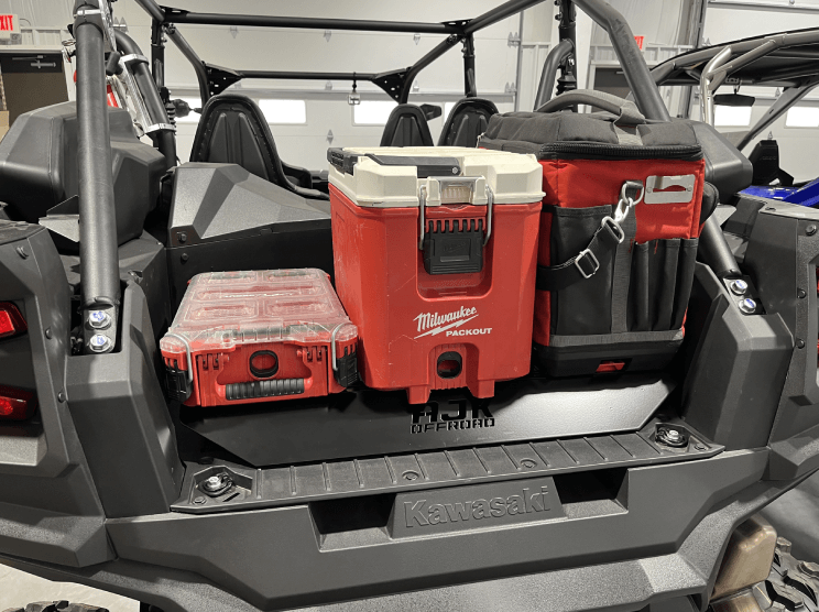 Load image into Gallery viewer, Kawasaki KRX Packout Mount - Subwoofer Compatible