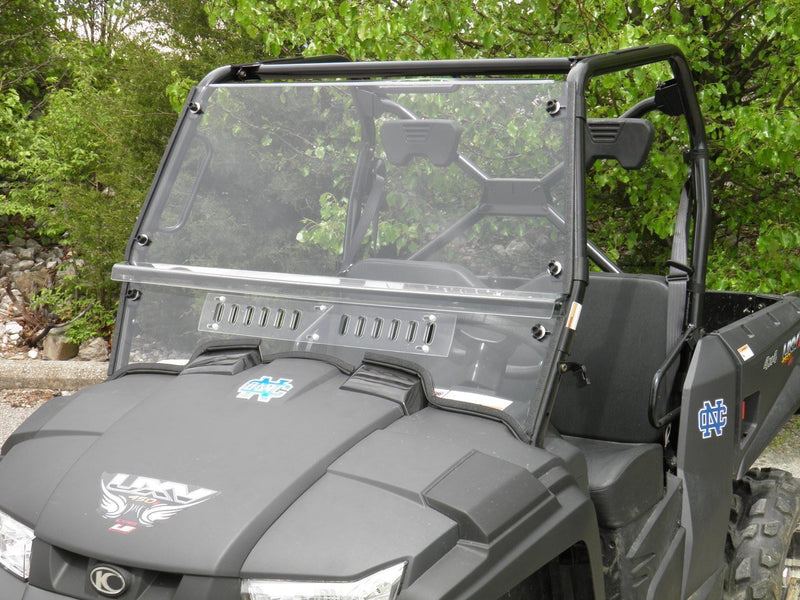 Load image into Gallery viewer, Kymco 450 - 2 Pc Scratch-Resistant Windshield with Vent and Clamp Options
