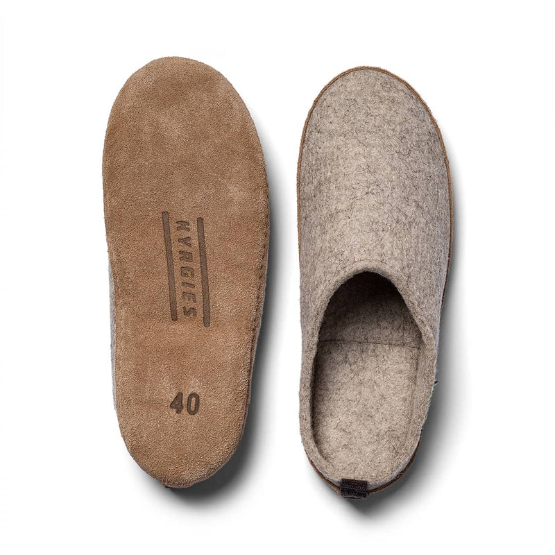 Load image into Gallery viewer, Kyrgies Indoor Wool Slides
