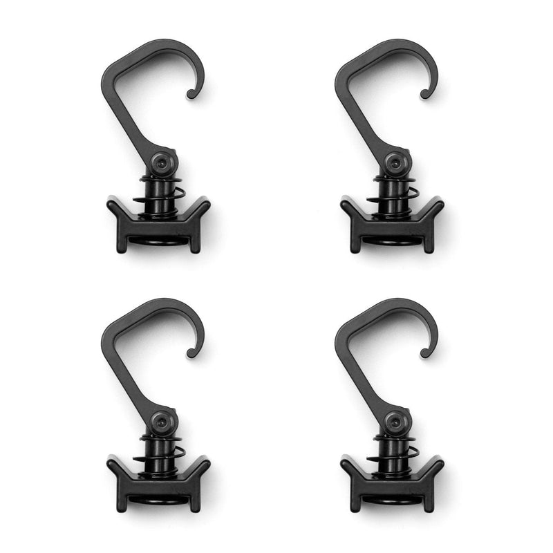 Load image into Gallery viewer, L-Track Adjustable Gear Hook, 4-Pack