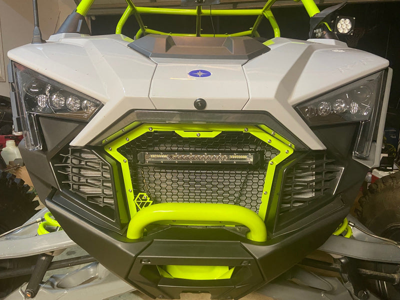 Load image into Gallery viewer, L&W Fab Front Grill with Light Bar for 20-24 RZR Turbo R / Pro R / Pro XP