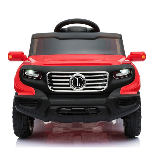 Leadzm Electric Kids Ride On Car with Remote Control, Music and Lights - Perfect Gift for Children