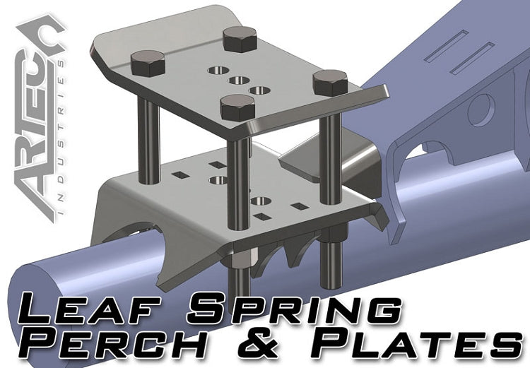Load image into Gallery viewer, Leaf Spring Perch & Plates (pair)