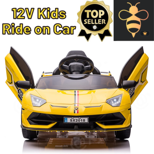 Licensed Lamborghini Aventador Ride-On Car Toy with Remote Control - Perfect Gift for Kids ??
