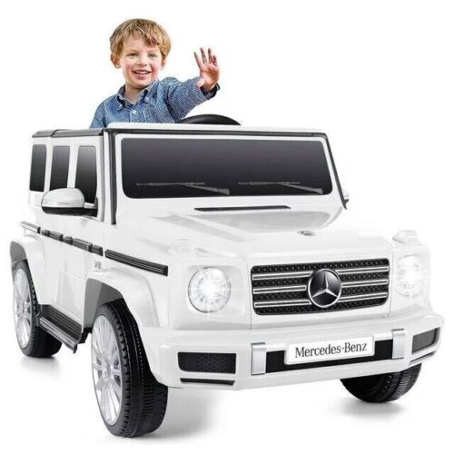 Licensed Mercedes-Benz G500 4WD Kids Ride-On Car with Remote Control - 12V