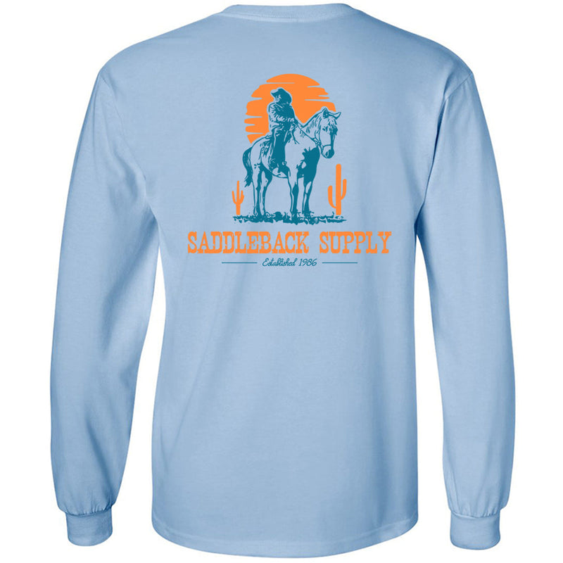 Load image into Gallery viewer, Cowboy & Trusty Steed Long Sleeve Tee