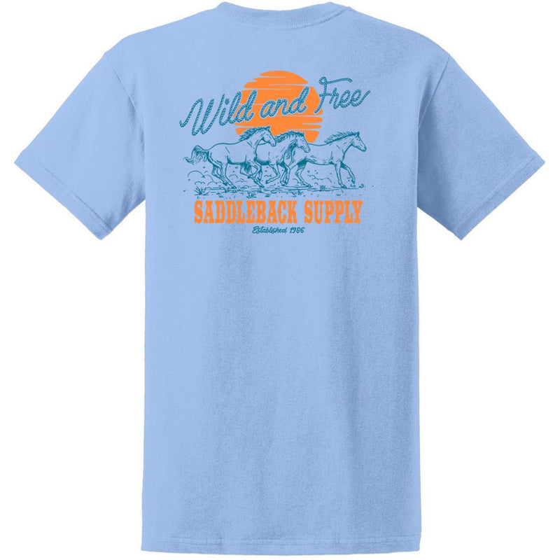 Load image into Gallery viewer, Wild and Free Tee