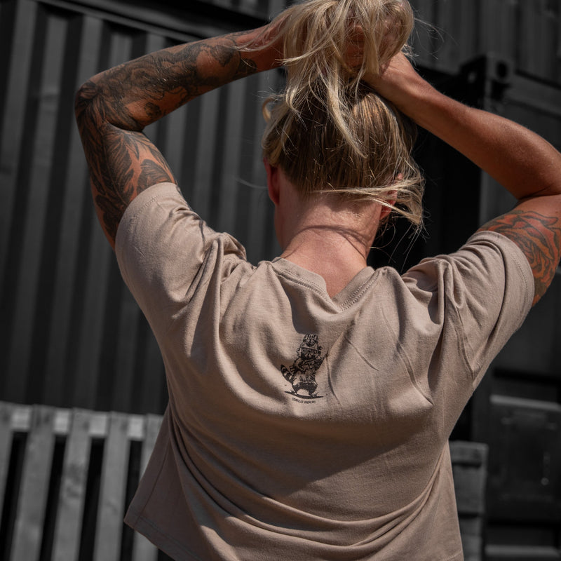 Load image into Gallery viewer, Lil Feral Raccoon Women's Crop T-Shirt