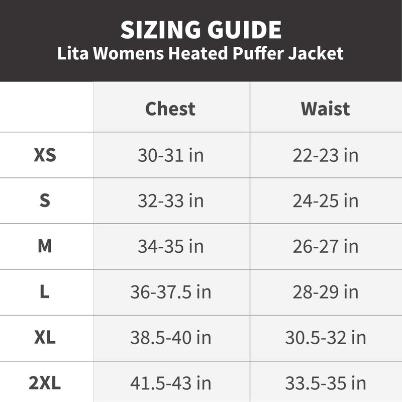 Load image into Gallery viewer, Lita Women's Heated Puffer Jacket