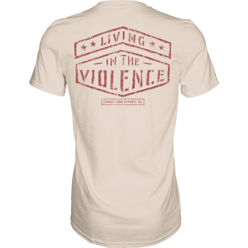 Load image into Gallery viewer, LIVING IN THE VIOLENCE MEN’S T-SHIRT