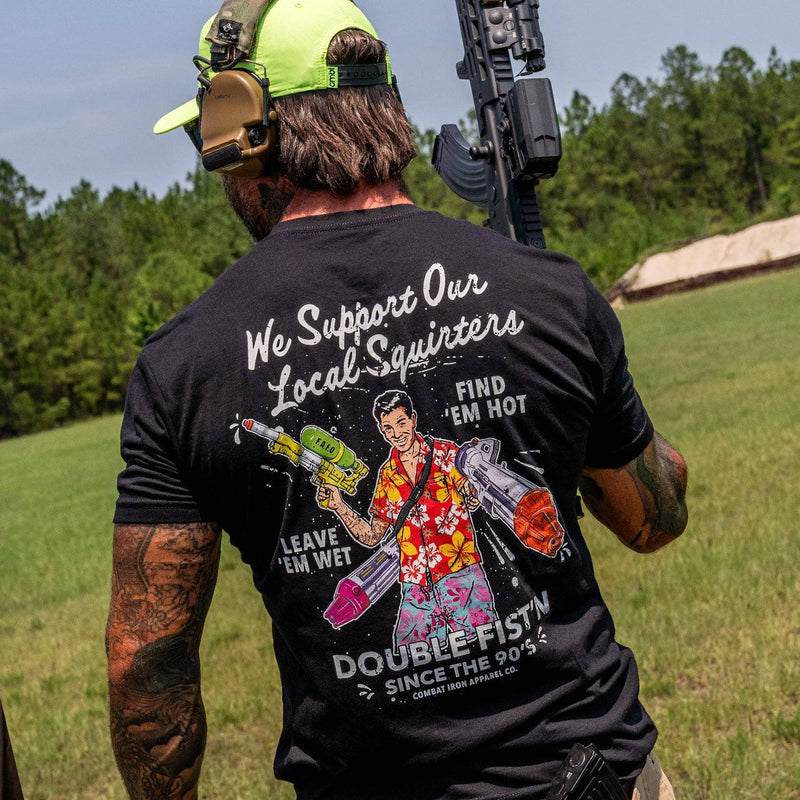Load image into Gallery viewer, We Support Our Local Squirters Men's T-Shirt