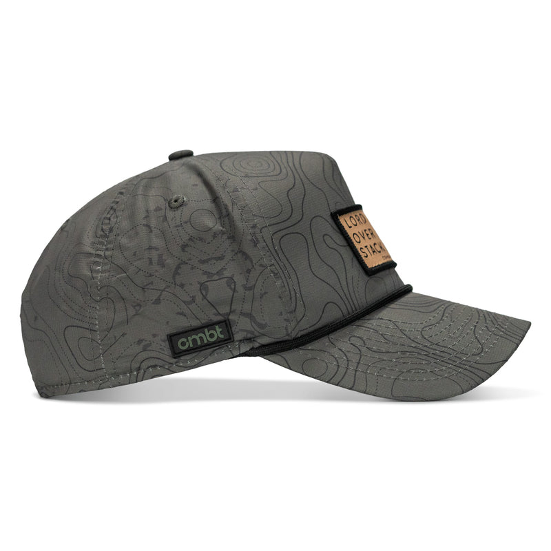 Load image into Gallery viewer, Lord Watch Over Me As I Stack Bodies (Tan) Patch Waterproof Weekender Snapback