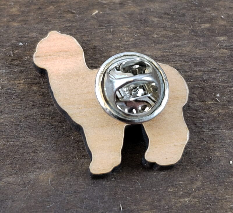 Load image into Gallery viewer, LOVE Alpaca Hat and Lapel Pin