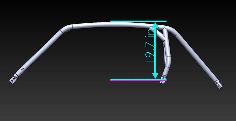 Load image into Gallery viewer, Polaris RZR XP1000 / Turbo 2-Seat Radius Roll Cage